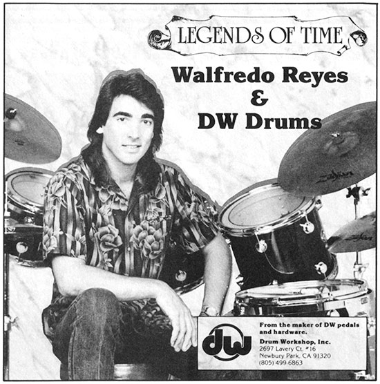 Walfredo Reyes Jr. Drummerworld